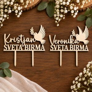 CAKE TOPPER ZA SVETO BIRMO 01