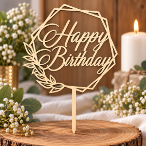 CAKE TOPPER HAPPY BIRTHDAY