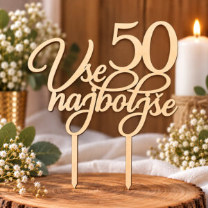 CAKE TOPPER VSE NAJBOLJŠE