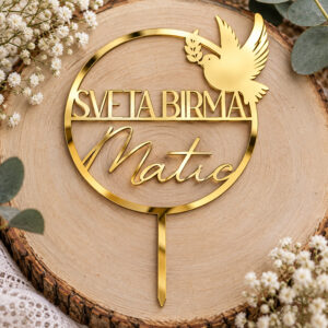 CAKE TOPPER ZA SVETO BIRMO 02