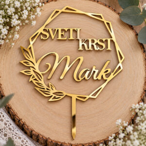 CAKE TOPPER ZA SVETI KRST 02