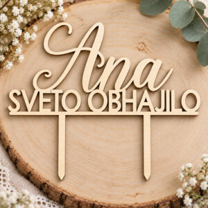 CAKE TOPPER ZA SVETO OBHAJILO 01